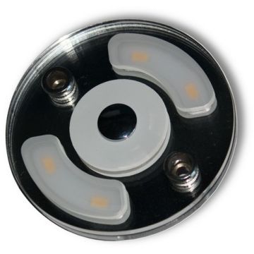 Plafoniera tonda Dimatec 3,2 W Ø 100 x 10 mm