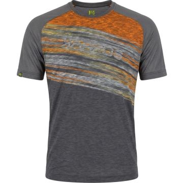 Maglia da uomo Karpos Croda Rossa Evo Jersey Woodl.Gray/Orange