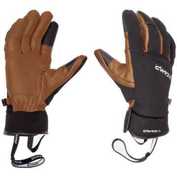 Guanti Camp G Hot Wool Nero / Marrone