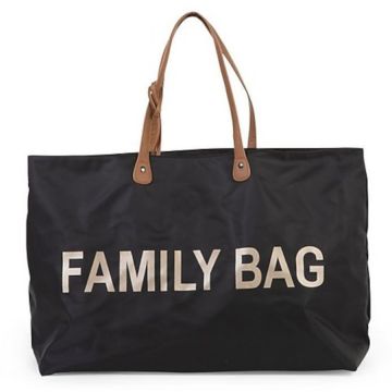 Borsa fascatoio Childhome Family Bag Black / Gold