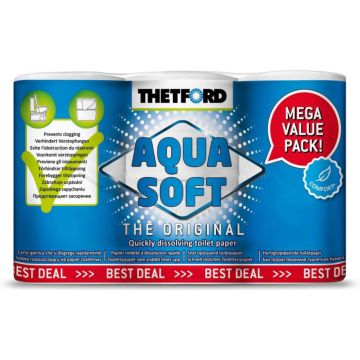 Carta igenica Thetford Aqua Soft (6 rotoli)