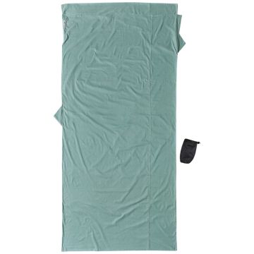 Sacco lenzuolo Cocoon TravelSheet Coton XL 240x114 cm Cactus Blue