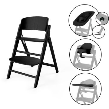 Seggiolone Cybex Click & Fold 4-in-1 Stunning Black