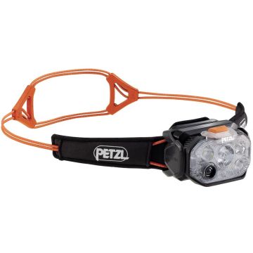 Lampada frontale Petzl Swift® RL Black / Orange