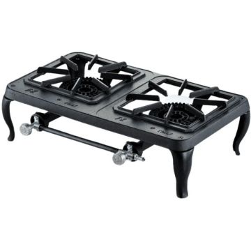 Fornellone 2 fuochi Foker Mod.Europa con termocopia