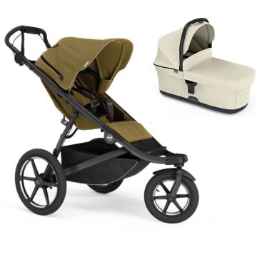 Duo Thule Urban Glide 3 Nutria con navicella Soft beige
