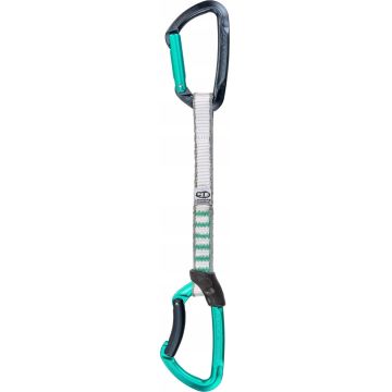 Rinvio Climbing Technology Lime Set NY 17 cm Antracite / Acquamarina