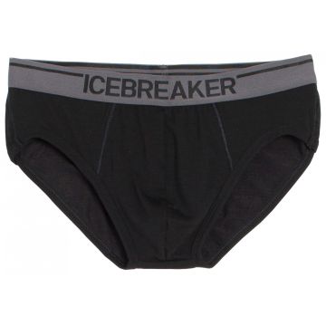 Slip da uomo Icebreaker Anatomica Black