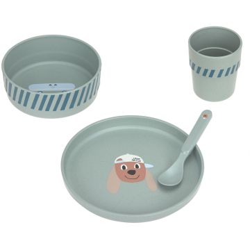 Set di stoviglie L&auml;ssig Tiny Team Dog