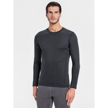 Maglia termica da uomo Rewoolution Explorer Merino Jersey 190 LS Grigio