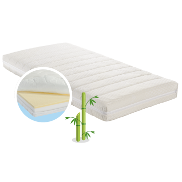 Materasso Rosa Prima Infanzia Bamboodream 60x125 cm