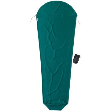 Sacco lenzuolo Cocoon MummyLiner 241x90/56 cm Moss Green