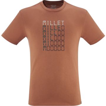 Maglia da uomo Millet Chamonix Typo SS Spice