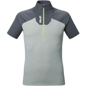 Maglia da uomo Millet Kamet TS Zip SS Granite / Tarmac