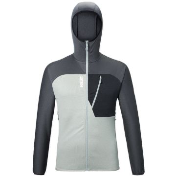 Pile da uomo Millet Lokka Hoodie III M Tarmac/Granite