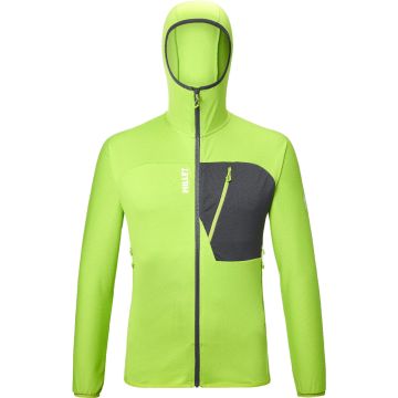 Pile da uomo Millet Lokka Hoodie III M Macaw Green