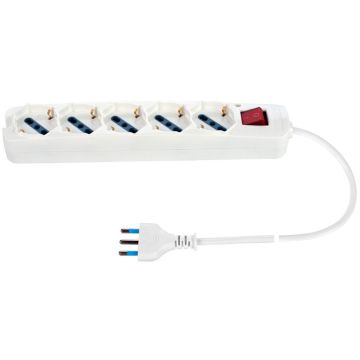 Multipresa universale Rober a 5 spine