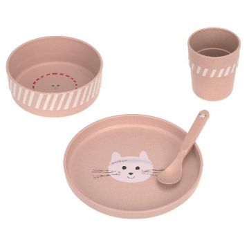 Set di stoviglie L&auml;ssig Tiny Team Cat