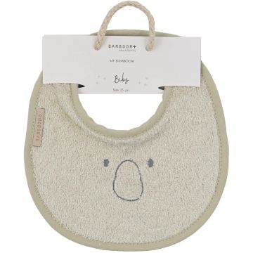 Bavaglino Bamboom Koala Oyster Grey