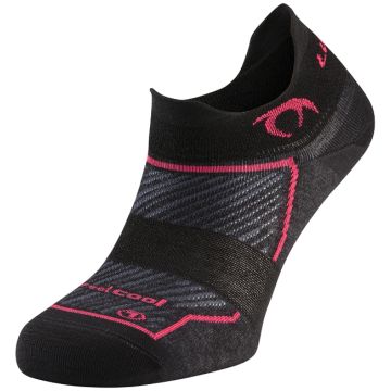 Calzini Lurbel Race Two Negro / Fucsia