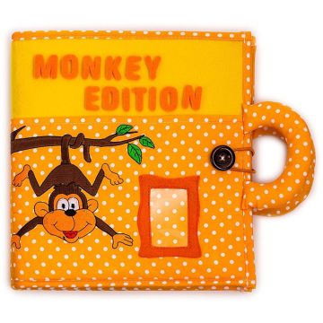 Libro Piqipi Quiet Book "Monkey Edition"