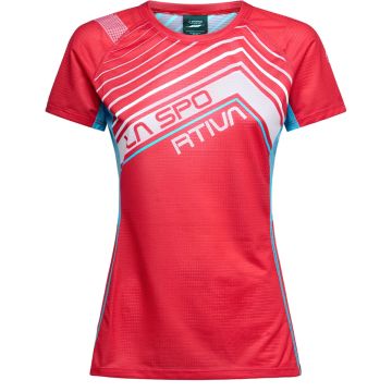 Maglia da donna La Sportiva Wave Hibiscus/Malibu Blue