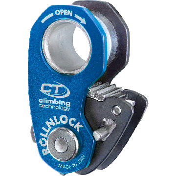 Bloccante Climbing Technology Rollnlock Blu Elettrico / Antracite