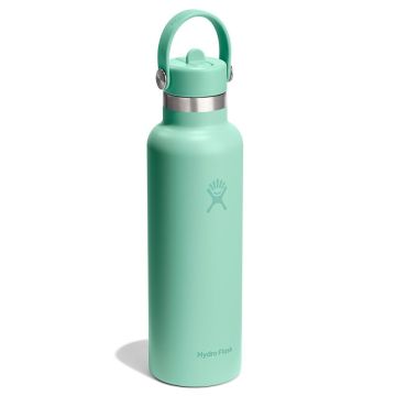 Borraccia termica Hydro Flask 21 oz Standard Mouth Flex Straw Cap Mermaide Green