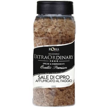 Barattolo Roma Fine Foods Sale di cipro affumicato al faggio (100 gr)