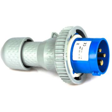 Spina Rober CEE blu 16A 2P+T