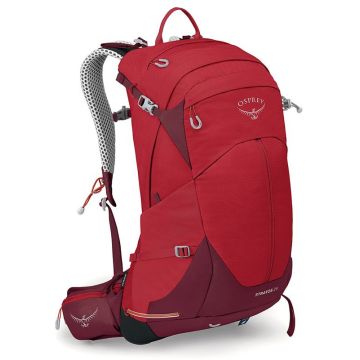 Zaino da trekking Osprey Stratos 24 O/S Poinsettia Red