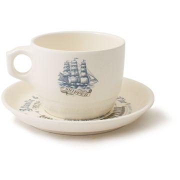 Tazza da the Cartaffini Veliero