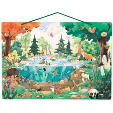 Tabellone magnetico Janod "Lo Stagno"