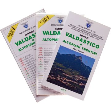 Guida CAI Sezioni Vicentine Sentieri Valdastico e Altopiani Trentini