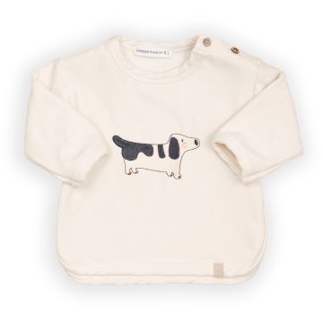 Maglia da bambino Bamboom Bassotto Warm White (345)