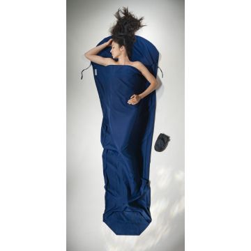 Sacco lenzuolo Cocoon TravelSheet Microfiber 241x90 cm Twilight Blue