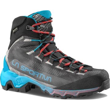 Scarponi da donna La Sportiva Aequilibrium Hike Woman GTX Carbon/Malibu Blue