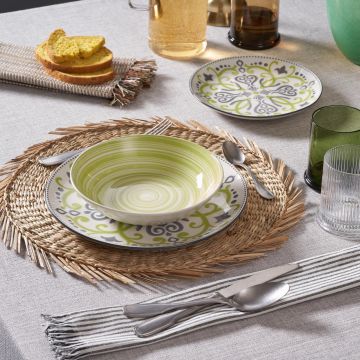 Set di piatti Mopita Azulejo (18 pezzi)