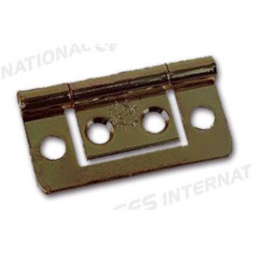 Cerniera GES piatta bronzata 38x20 mm