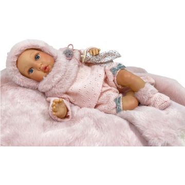 Bambola Nines d'Onil Little Susette Reborn 40 cm