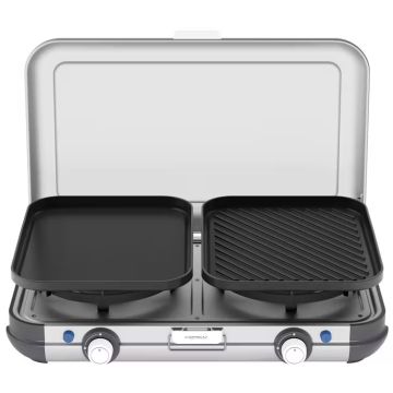 Fornello a 2 fuochi Campingaz Camping Kitchen 2 Grill & Go CV