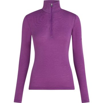 Maglia termica da donna Icebreaker 175 Everyday LS 1/2 Zip Passion