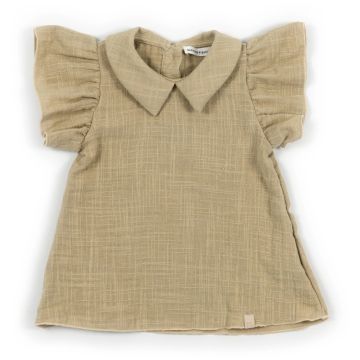 Vestito da bambina Bamboom Lino Look Mustard (270)