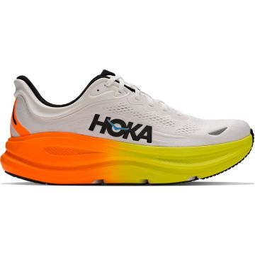  Scarpa da uomo Hoka Bondi 9 white / neon tangerine