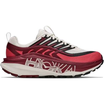 Scarpa da donna Hoka Stinson 8 alabaster / varsity burgundy