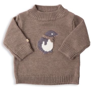 Maglia unisex Bamboom Knitted Pinguino Light Chocolate (443)