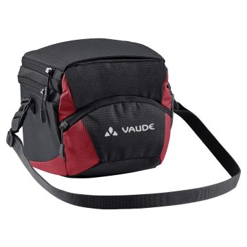 Borsa da bici anteriore Vaude OnTour Box M Black / Carmine