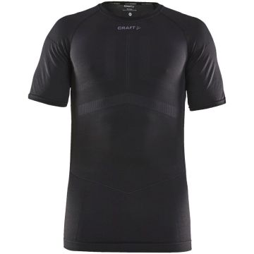 Maglia termica da uomo Craft Active Intensity SS Black-Asphalt