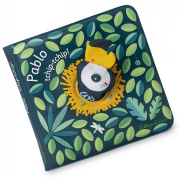 Libro da bagno Lilliputiens "Tchip tchip"