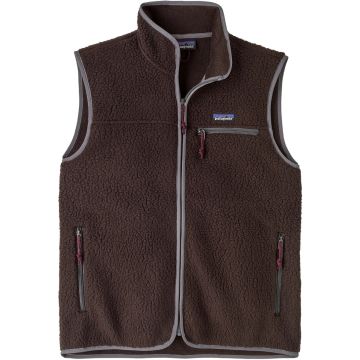 Gilet da uomo Patagonia Retro Pile Fleece Vest Den Brown
